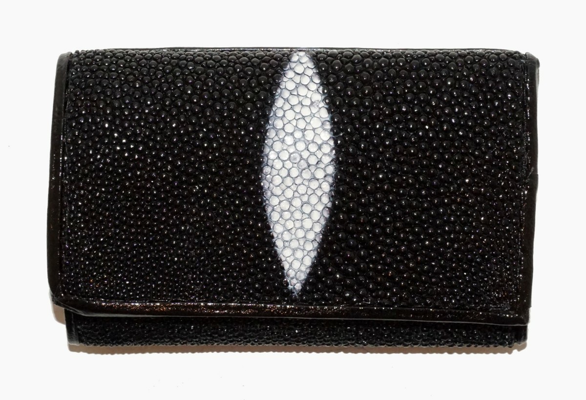 RATS × GROKLEATHER Wallet＆KEY CASE【USED】 Vintage Attractive Leather & Stingray Skin 6x Key Holder