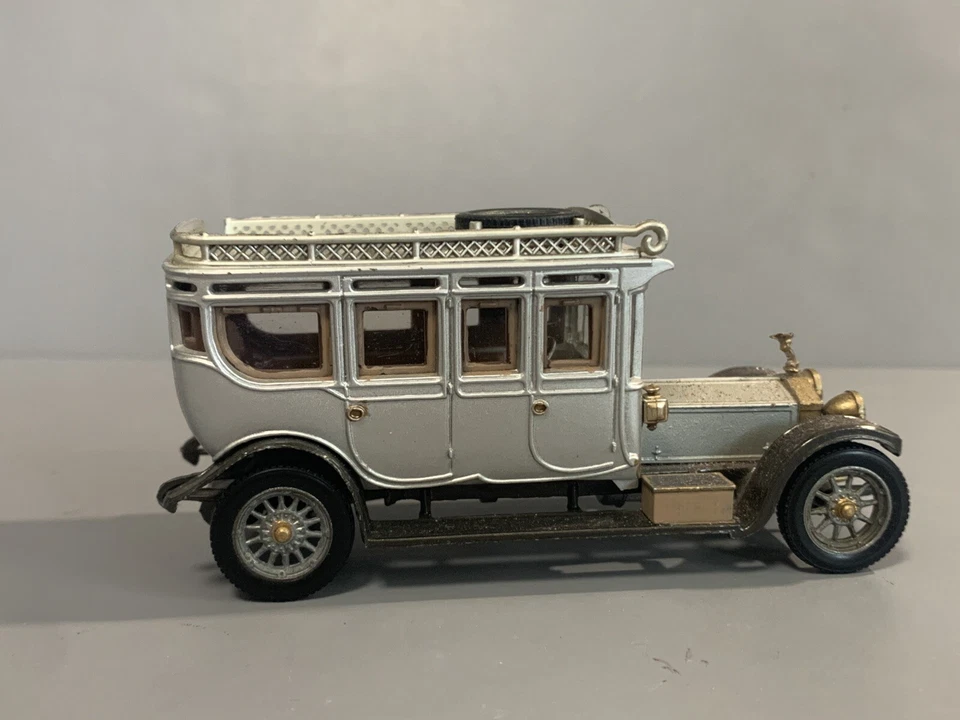 Vintage Corgi Diecast Car Rolls Royce 1912 Silver Ghost 40/50 Made in Great Brit - Image 2 of 4