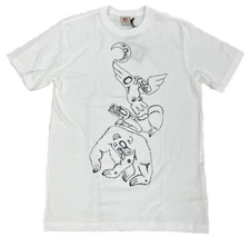 Filson Pioneer T-Shirt 20254928 Made In USA Black Bright Bear Eagle Tee Native