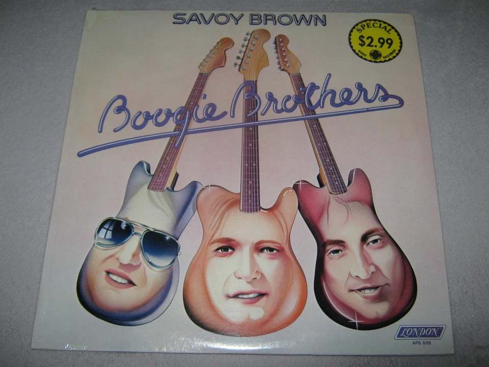 SAVOY BROWN Boogie Brothers MINTY ORIGINAL SEALED Vinyl LP 1974 London APS-638 - Image 2 of 4