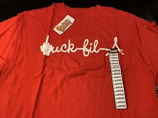 New Vintage Spencer’s Large Shirt Fuck-Fil-A Funny Chik-fil-a