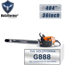 Holzfforma 122cc G888 Gas Chain Saw Power Head 36inch Bar Chain For MS880 088