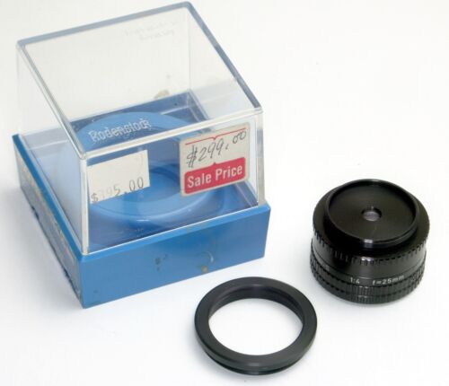 Rodenstock Rogonar-S 25mm f4 Enlarging &Macro lens for ANY format-film / digital