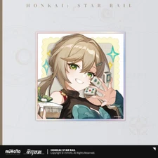 miHoYo Honkai: Star Rail Qingque PET Paper Card Cosmic candy house Original 5.9"