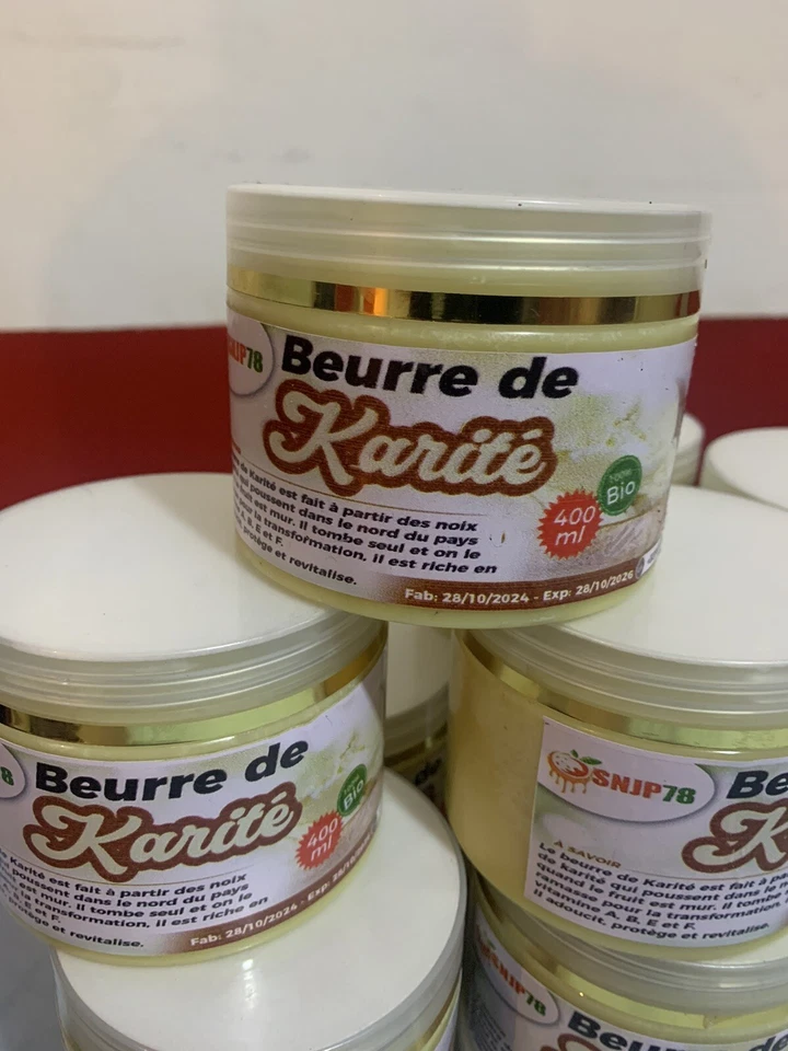 beurre de karité 100% Bio 400 Grammes - Photo 4/4