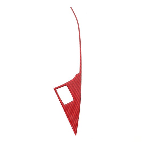 Red Carbon Car Sport Mode Button Frame Trim Sticker For Infiniti Q50 2015-2022 - Picture 10 of 12