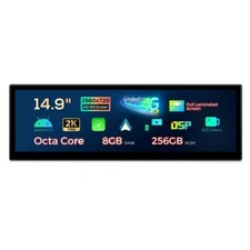 14.9" Sat Nav Car Stereo Xtrons Android14 4G 8+256GB GPS for BMW 5 Series F07 GT NBT+++++