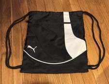 Bolsa de Transporte Puma Bolsa de Gimnasio Mochila 13”x 17” *con Sección de Cremallera + Cordones *NUEVA