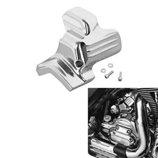 Motor Chrome Starter Cover Fit For Harley Touring Road King Electra Glide 07-16