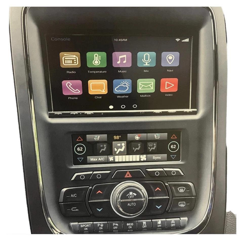 Kenwood For Dodge Durango 2014-2020Double DIN Bluetooth W Mirroring 6.8" Stereo - Image 4 of 4