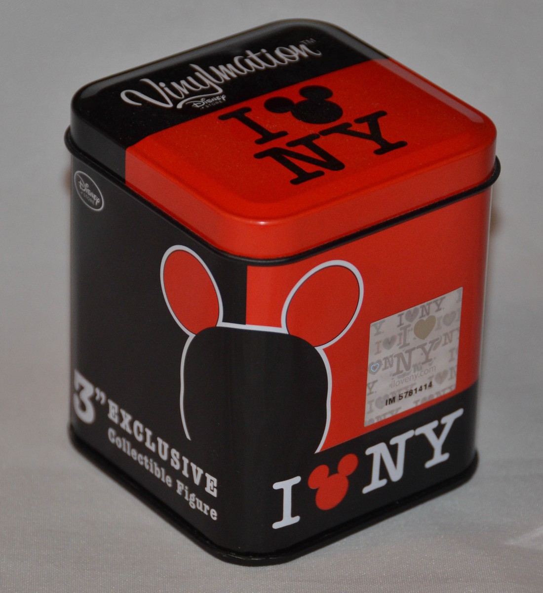 Disney Store VINYLMATION I LOVE NY (Fast Shipping) New York