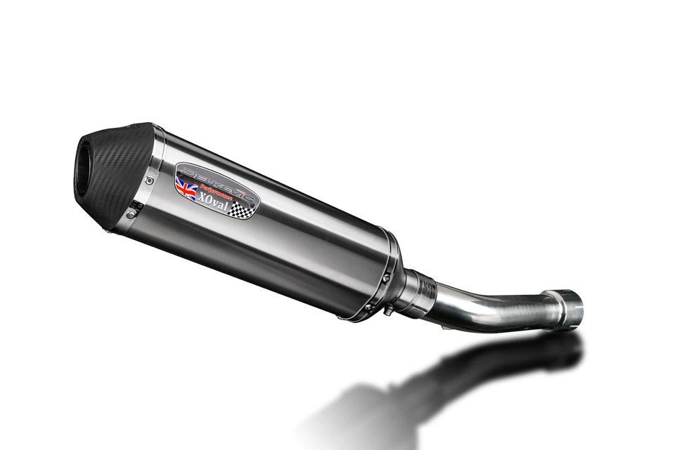 雅马哈 FZ-1 Fazer FZS1000 2006-2014 13.5 英寸 X-Oval 不锈钢排气消声器套件 — 第 2/4 张图片