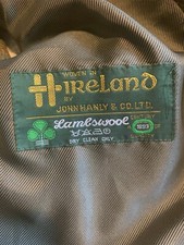 J Peterman / John Hanly 5 Button Irish Wool Tweed Vest 42