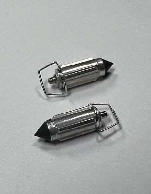 (2) 1990-1996 Kawasaki EN500A EN500 Vulcan 500 Carburetor Float Needle Valve