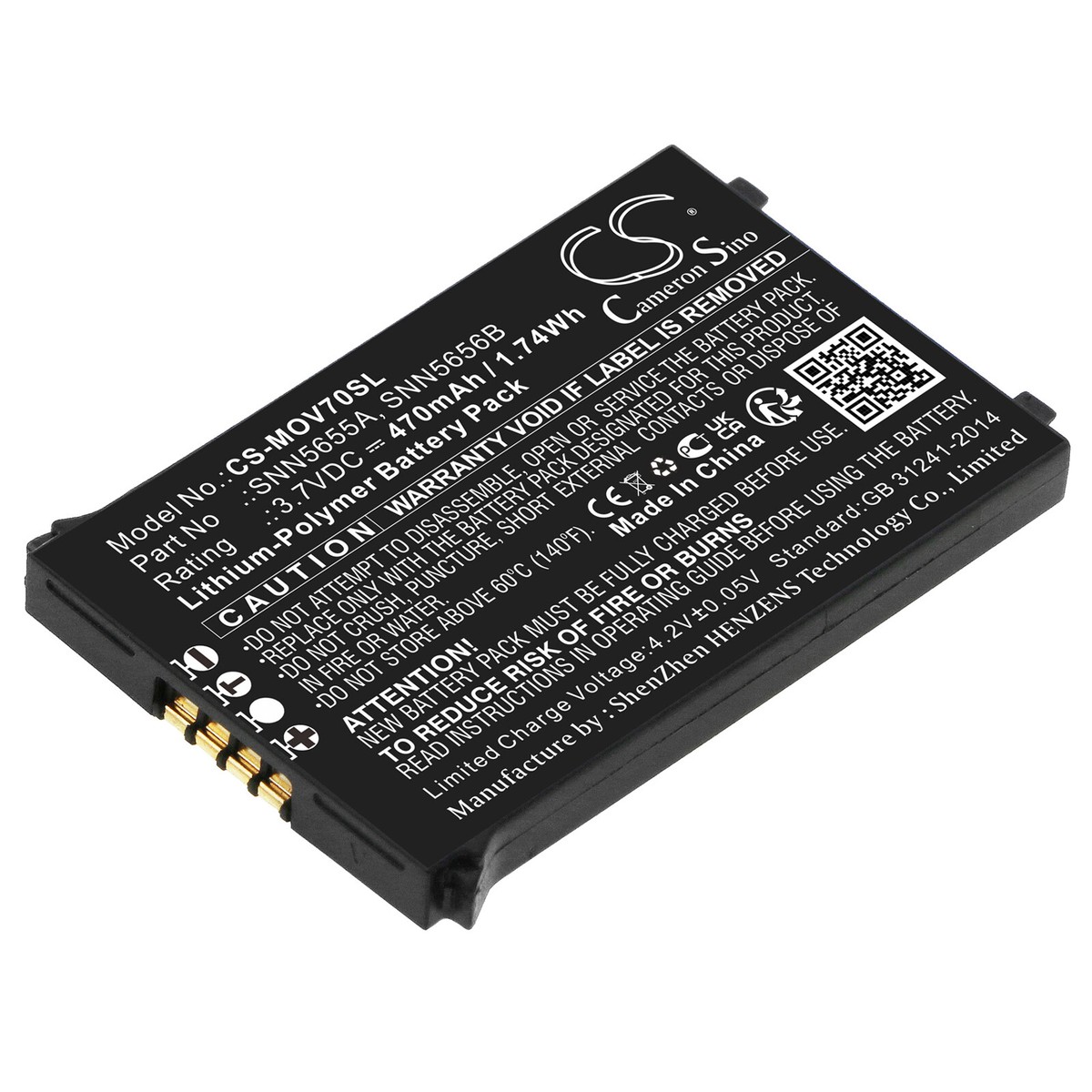 Batterie 3950mAh type SNN5900 SNN5900A TB41 Pour MOTOROLA Xoom 2 Media Edition