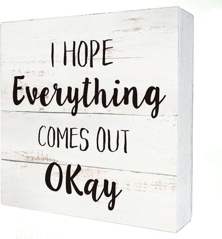 Rustic Pride Rainbow Quote Wood Box Sign - 5" X 5" Home & Office Decor - Image 2 of 4