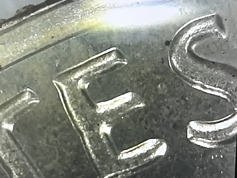 DDR 1974 S PR Silver IKE $   Nicely Toned - Image 3 of 4