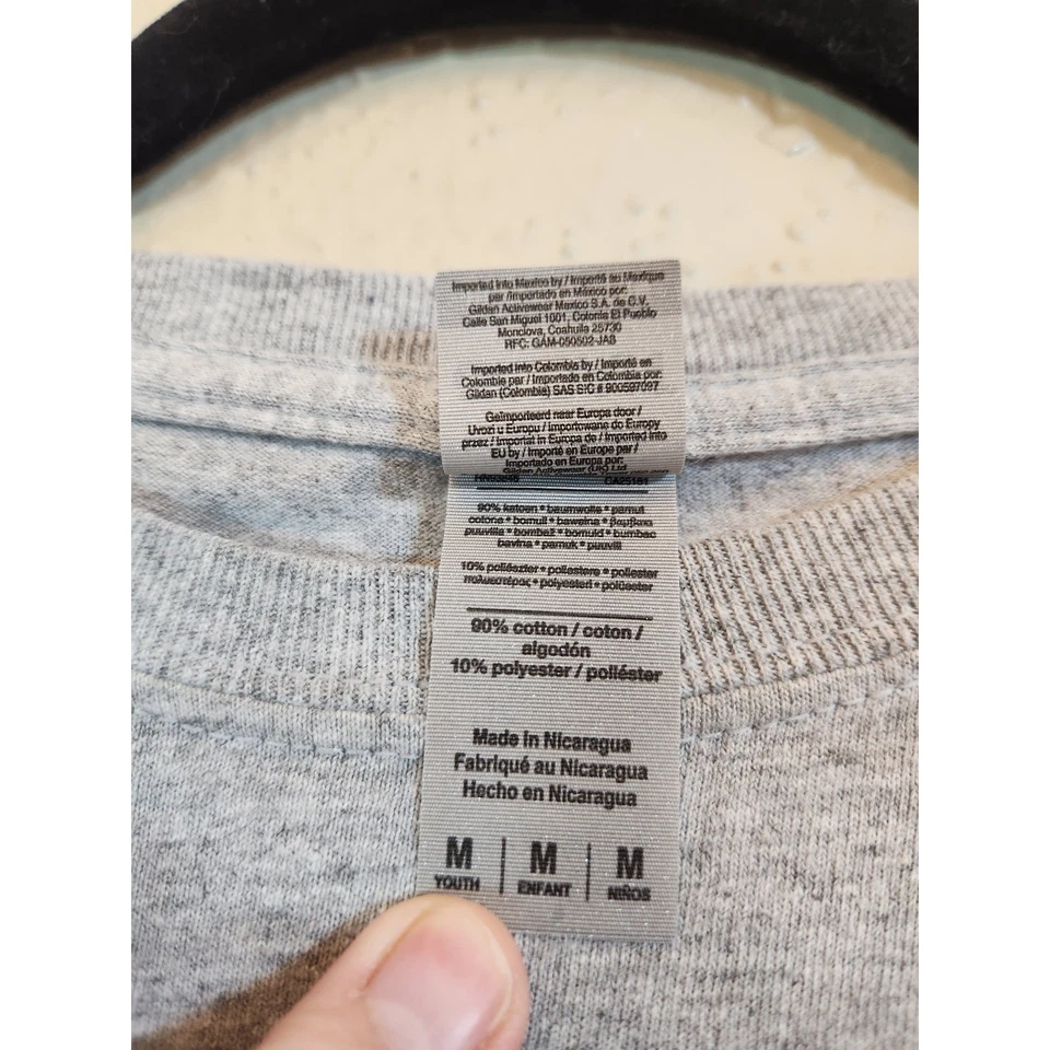 Gildan 儿童灰色堪萨斯城酋长队超级碗冠军 T 恤尺寸 M — 第 4/4 张图片