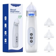 Nasal Aspirator for Baby 5 Suction Levels Rechargeale Nose Sucker, Music and ...