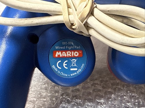 Nintendo Wii Mario Classic Pad Controller U Pro Authentic OEM Remote WIU-075 - Picture 5 of 6