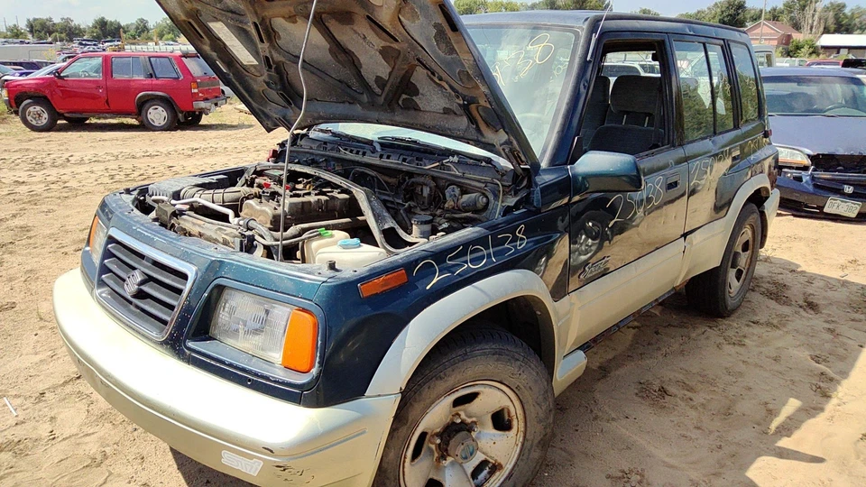 Bomba de combustible completa Suzuki Sidekick 1996-98 con unidad de envío nivel de gasolina OEM 1,8 L Foto 3 de 4