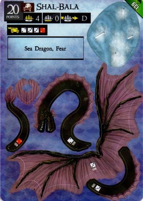 Wizkids Pirates At Oceans Edge CSG Special Edition Ship #139 SHAL-BALA