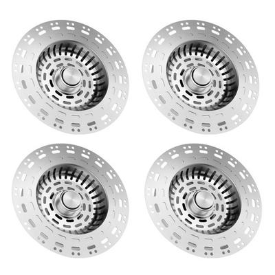 #ad #ad Stainless Steel 3 in 1 Kitchen Sink Drain Strainer trainer Stopper Drain Basket $30.99