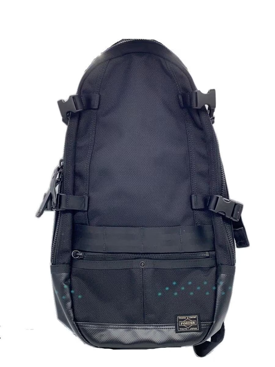 PORTER Backpack Polyester Black Solid from Japan - image 2