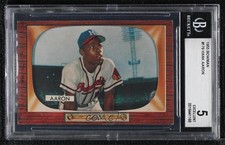1955 Bowman Hank Aaron #179 BGS 5 HOF 0q3
