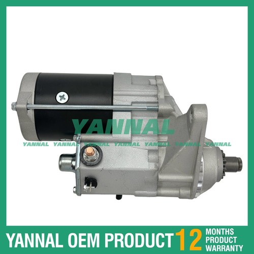 New Starter Motor 12V 11T 228000-8182 for Isuzu 4HK1, 4HE1 - Picture 4 of 6