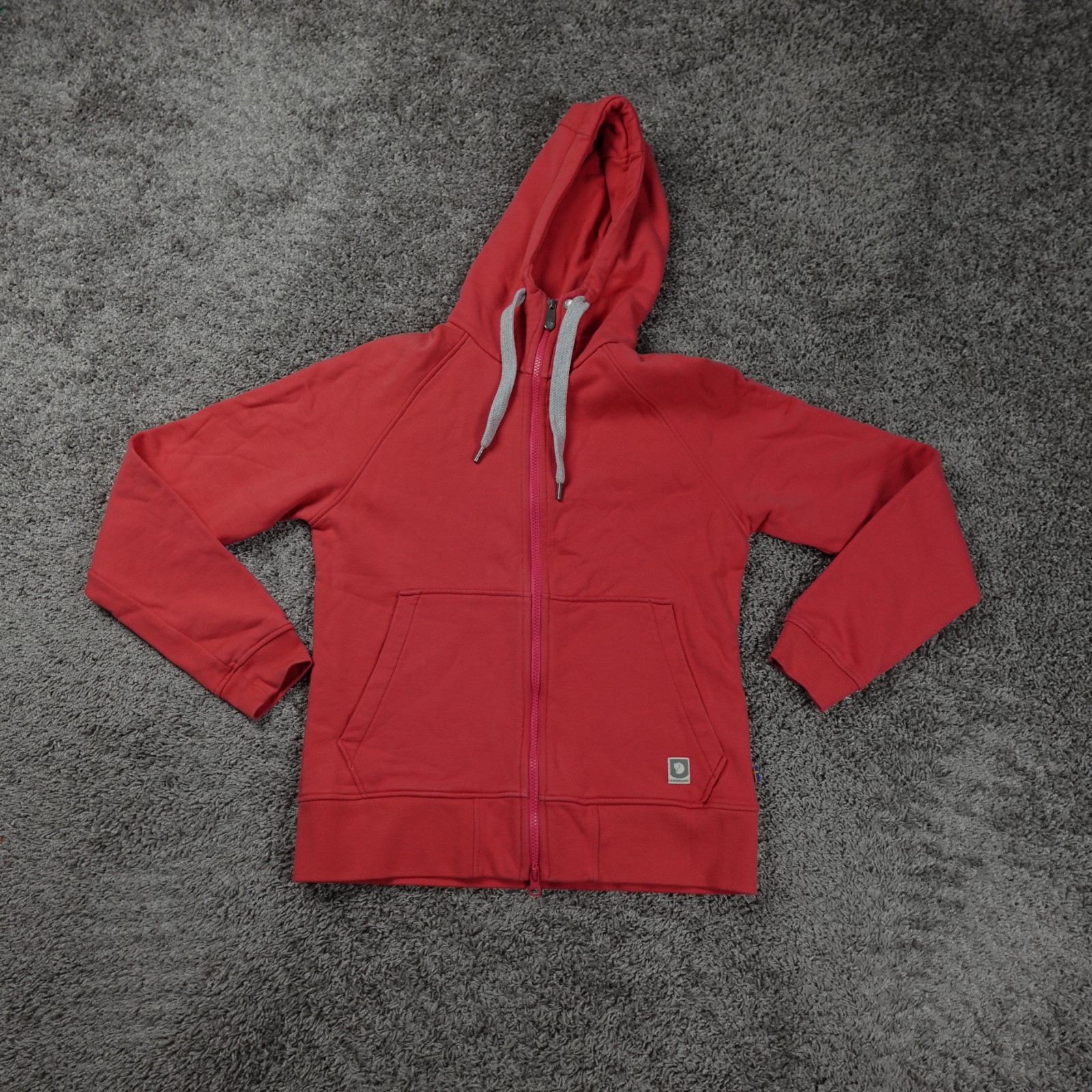 Fjallraven Jacket Greenland Full Zip Hoodie Womens Small Drawstring