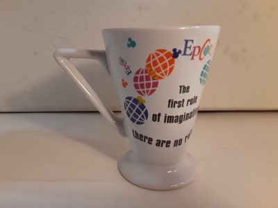 Disney Epcot ''The First Rule Imagination No Rules Imagine Possibilities'' Cup/Mug