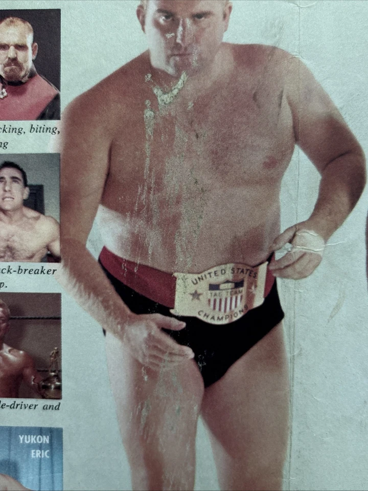 Vintage 1st Issue of Wrestling Revue Magazine (Fall 1959) w/Graham Bros. **READ! - Image 2 of 4