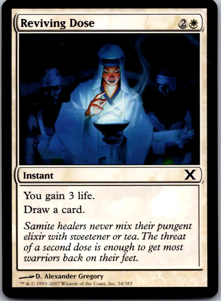 Reviving Dose 34 Common 10th Edition Magic: The Gathering Near Mint