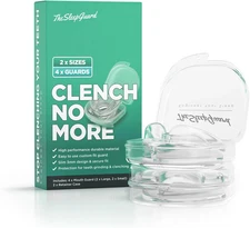 MOUTH GUARD FOR CLENCHING TEETH AT NIGHT 4PACK