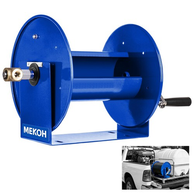 #ad Pressure Washer Hose Reel 150FTx3 8” 300FTx1 4” Manual Power Washer Hose Ree... $302.18