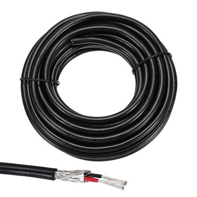 UL2464 Shielded Cable 18AWG 5.5m(18 Ft) 2 Conductor CNC Wire