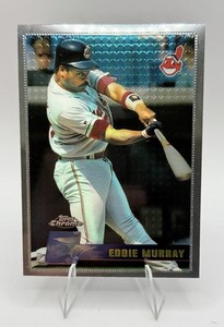 1996 Topps Chrome Eddie Murray  #34 Cleveland Indians