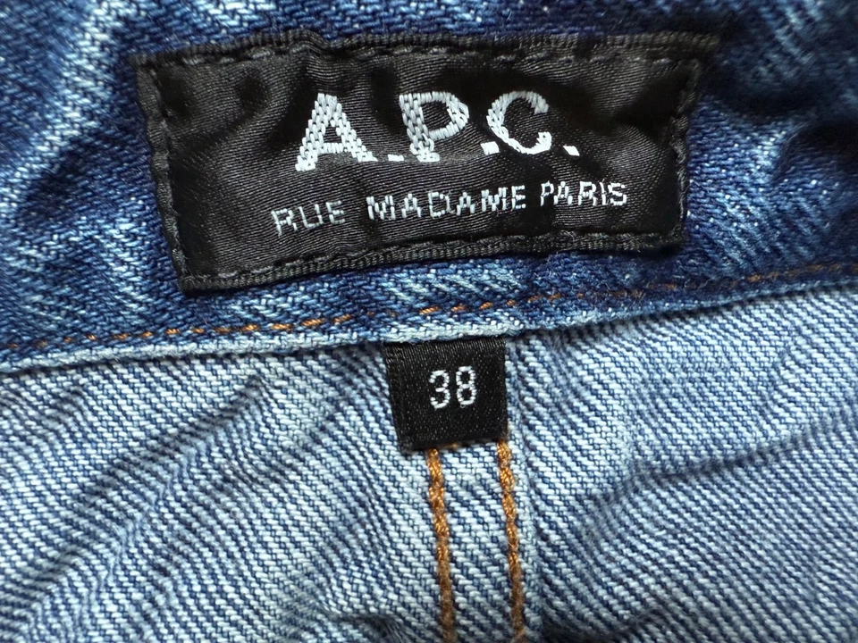 A.P.C. Standard Rock Skirt Selvedge Jeansrock Rue Madame Paris Size 38 W 28 - Bild 4 von 4