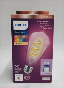 Philips Smart 40W Clear Color Filament ST19 1P