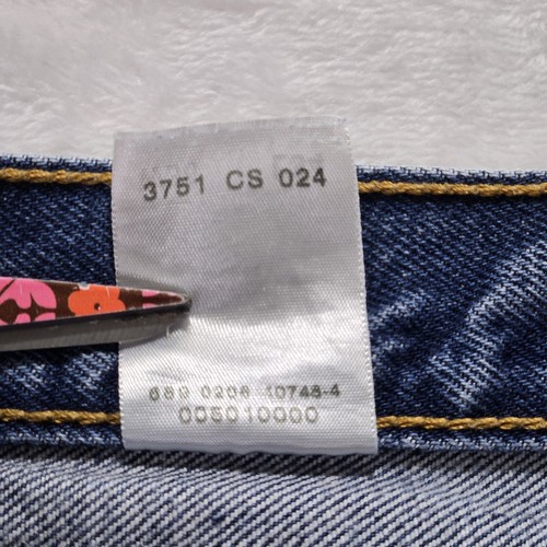 Levi 501XX Jeans 36x34 Blue WPL423 Vtg Button 2006 Columbia (Fit 32x30) HOLE - Picture 13 of 19