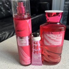 Bath Body Works Perfect In Pink 3-Piece Set