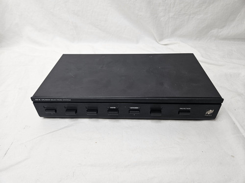 NILES SS-6 AUDIO SYSTEM 6 ZONE SPEAKER SELECTOR with connectors