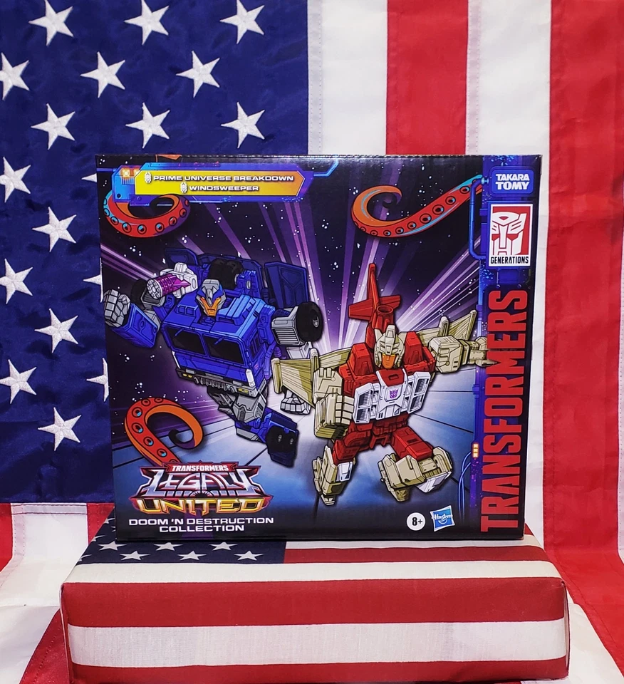 Transformers Legacy United Doom N Destruction Collection Breakdown & Windsweeper - Image 2 of 4