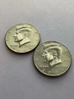 2004 P & D Kennedy Half Dollar (2) Clad Coins Circulated NIFC Free shipping N175