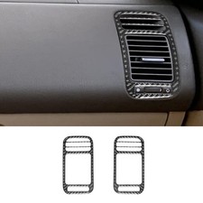 Carbon Fiber Interior Side Air Vent Outlet Cover Trim For Honda Civic 2003-2005 Carbon Fiber Interior Side Air Vent Outlet Cover Trim For Honda Civic 2003-2005