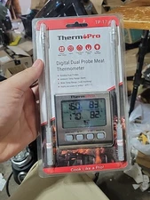 Brand New ThermPro TP-17 Digital Cooking Food Thermometer Dual Probe (F)