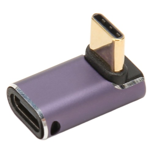 USB4.0 C Right Angle Adapter 40Gbps USB C Female To USB C Male Adapter - Zdjęcie 16 z 22