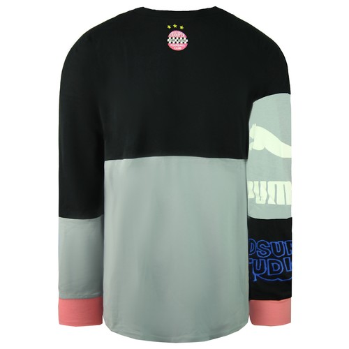 Camiseta de club de fútbol Puma x Kidsuper Studios manga larga negra para hombre 598464 01 - Imagen 4 de 5