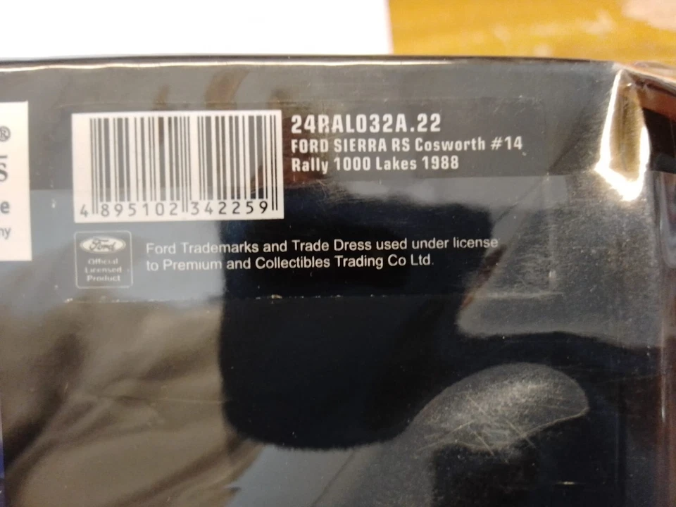 IXO Ford Sierra RS Cosworth #14 Sainz Rally 1000 Lakes 1988 1/24 24RAL032A.22 - Immagine 3 di 3